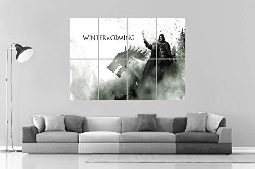 Game of Thrones Winter is Coming Wall Art Poster A0