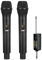 E-Lektron U-2 universal doppel Funkmikrofon System Set UHF mit mini Ansteck-Empfänger