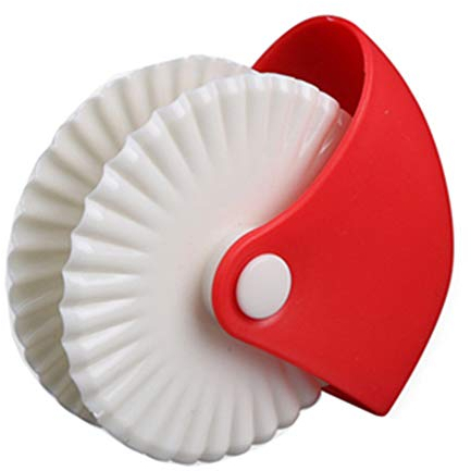 1PC Pastry Wheel Decorator, Pastry Wheel Cutter, Beautiful Pie Crust Pie Crust Edge Crimper, Easy to Use