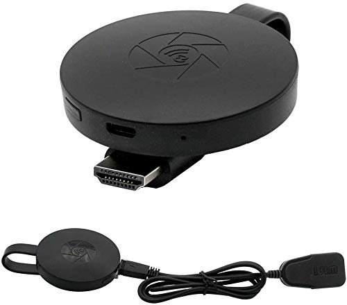 Wireless WiFi Display Dongle, Wireless HDMI Adapter 1080P TV Receiver Adapter Streaming Media Player Airplay Dongle Mirroring Screen from Phone to Big Screen, Support Miracast Airplay DLNA TV Stick