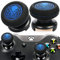 Playrealm FPS Thumbstick Extender & Drucken Gummi Silikon Griffabdeckung Thumb Grip Aufsätze 2 Sätze für Xbox One(Tiefsee Cthulhu Blau)