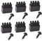Yililay Pfeilauflage Bürste, Pinsel Kunststoff Bogenschießen Zubehör für Bogen-Replacement (6pcs, Schwarz)