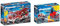 Playmobil 9464 Fourgon d'intervention des Pompiers - City Action & 9468 Pompiers avec matériel d'incendie - City Action - avec Deux Personnages, Une Pompe à Incendie, Une Hache et des Casques