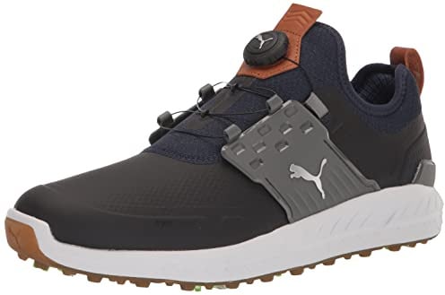 Puma Herren Ignite Articulate Disc Golfschuh, Peacoat Silberleise Lampenschirm, 44.5 EU
