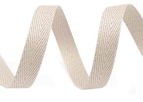 10m Köperband 10mm breit große Farbwahl Einfass- Nahtband Gurtband Baumwollband