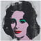 JUNIWORDS Poster, Andy Warhol, Silver Liz, 29 x 30 cm (3001084)