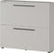 Germania Schuhschrank 2575-572 GW-Utah, in Kaschmir, mit Platz für 8 Paar Schuhe, geringe Tiefe, ideal für schmale Flure, 100 x 85 x 19 cm (BxHxT)