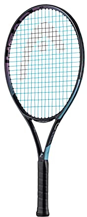 Head Racchetta da Tennis Gravity 25, Nera, Misura Grip 07, 8-10 Anni