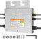 Trintion MPPT Micro Solar Inverter 600W IP65 22-60V Wasserdichter Einphasiger Micro Grid Tie Inverter Smart Solar Power Inverter Stromversorgung für Solarpanelsystem