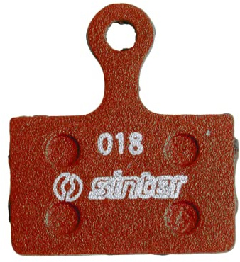 Sinter Scheibenbremsbelag 018 Shimano K Scheibenbremsbeläge, Rot, One Size