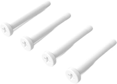 Dickly 4-teiliges Set mit Schrauben zur Befestigung von Computer-Kühllüftern, Schrauben für Computergehäuselüfter, Metall 12025, Schrauben zur Befestigung