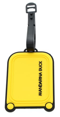 MANDARINA DUCK Logoduck + Address Tag Duck Yellow