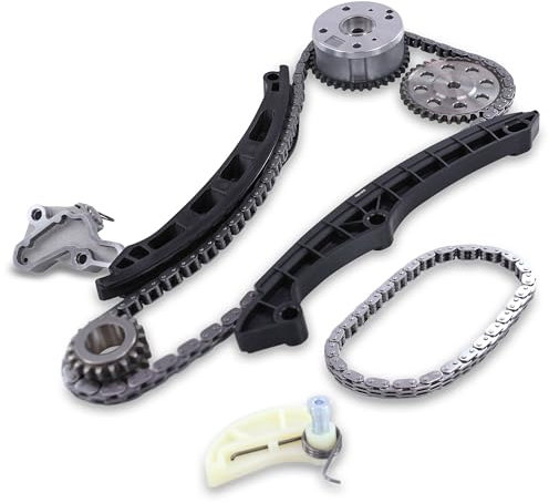 BESTPRICE Steuerkettensatz Kompatibel mit A udi A1, A3; SEAT ALHAMBRA, ALTEA, IBIZA, LEON, TOLEDO; SKODA OCTAVIA, RAPID; VW BEETLE, EOS, GOLF, JETTA, PASSAT, SCIROCCO, SHARAN, TIGUAN, TOURAN
