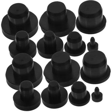 OFFSCH Silicone Plug for Salt Pepper Shakers Wine Bottles Silicone Rubber Stoppers Use in Kitchen Home Bar