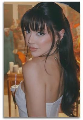 RedMush Poster Singer Ayliva (22) auf Leinwand, Wandkunst, Dekordruck, Bild Gemälde für Wohnzimmer, Schlafzimmer, Dekoration, ungerahmt, 20 x 30 cm