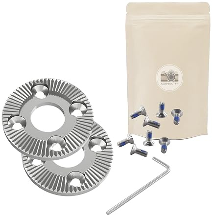 ADAPTOUT 2 x Arri Ersatzrosette mit 4 Schrauben Zubehör Video Arri Standard Rosette Mount