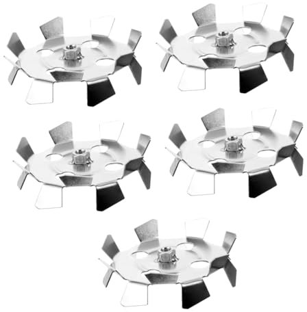 Tofficu 5 Pezzi Attacco per Trapano Elettrico Zincato Strumento per Miscelazione e Colle Compatibile con Trapani e Trapani Percussione Design e Portatile per Facili Operazioni