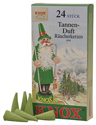 KNOX Räucherkerzen, Duftnote Tannenduft, 24 Stück