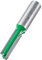 Trend CraftPro Straight Two Flute Router Cutter Bit, 1/2 Inch Shank, 10mm Cut Diameter & 35mm Cut Length, Tungsten Carbide Tipped, C016AX1/2TC