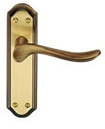 Lytham Lever ON Backplate - Latch