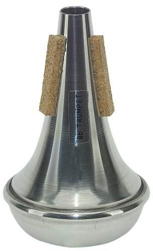 Tom Crown Dämpfer Straight Trompete, Aluminiumkorpus