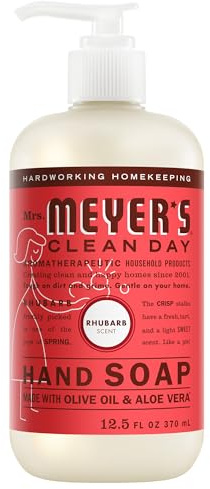 Mrs. Meyer´s Clean Day Liquid Hand Soap, Rhubarb, 12.5 fl oz