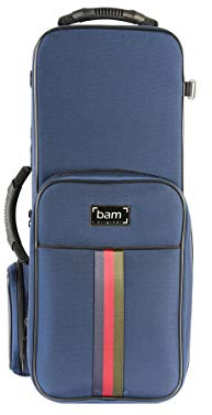 Bam SG3021S Trekking Alto Sax Case Blue - Case for Wind Instruments