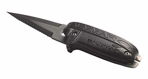 SALVIMAR ST-Blade - Cuchillo Unisex para Adultos, Negro, Talla única