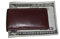 LB LEATHERBOSS Herren-Geldklammer aus Leder, stark, magnetisch, kirsche, 2.1/2 X 1.1/2