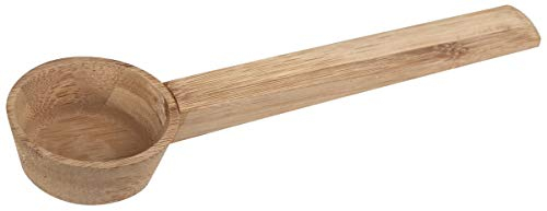 Fackelmann Kaffeedosierlöffel aus Bambus – Perfekte Portionierung für Kaffeeliebhaber, 174x48x18mm, Holzbraun, 2 Jahre Garantie