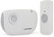 LLOYTRON MIP System 3rd Gen Doorbell Kits with Battery Operated Chime Receiver and Bell Push - Ding Dong Melody – Portable with 175m Wireless Range True Sound – Easy Set-up B7030WH – White