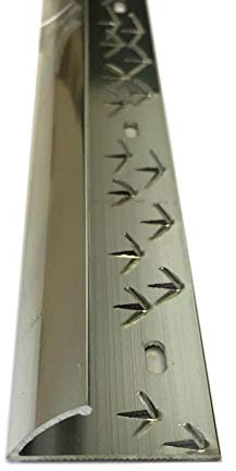 Single Edge Carpet Metal Door Bar Trim (900mm, Silver)