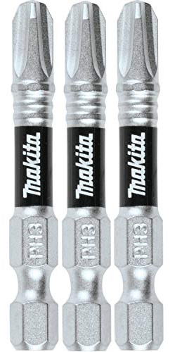Makita E-00773 Impact XPS #2 Phillips 2 Power Bit, 3/pk