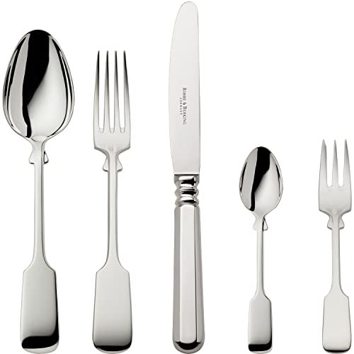 Robbe & Berking Alt-Spaten 5 TLG. Menübesteck (925 Sterlingsilber)