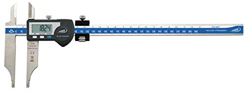 Digital IP65 Werkstattmessschieber Helios Preisser 800 mm DIGI-MET® 1341532 mit Messerspitzen, Schnabel: 150 mm, Datenausgang: ja mit Feineinstellung