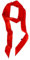 Damen Satin Gürtel 5cm x 195cm Band Imitated Silk Lange Schal Kleid Bund Hut Zubehör (Red)