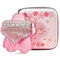 Wudaizhi Nettes Daumen Klavier Kalimba 17 Key Pink Cherry Blossom Form Transparenter Mini -Finger Klavier Kalimba Instrument Für Kinder Weihnachtsgeschenkideen