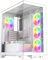 1st Player MIKU Mi8 White ARGB Mid Tower Case with 7 x ARGB Fans included