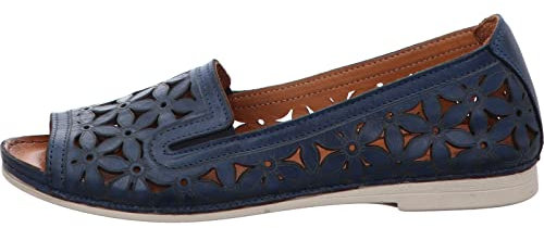 Gemini Damen Slipper in Blau, Größe 36