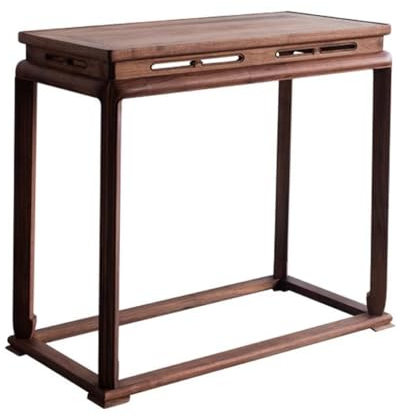 GUERNSEY Meuble D'autel Table Console en Bois Massif, Orme Ancien, Style Chinois, Moderne et Simple, Meuble de Salon Puja Mandir pour la Maison