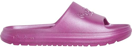 Pepe Jeans Femme Beach Slidemet W Chaussures, Rose Rose, 38 EU