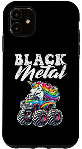 Hülle für iPhone 11 Black Metal & Death Metal Headbanger Rock Schwere Musik