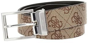 GUESS Reversibler und verstellbarer Gürtel H35 Classic Monachina 4G BMCMLOP4335 Braun, braun, M