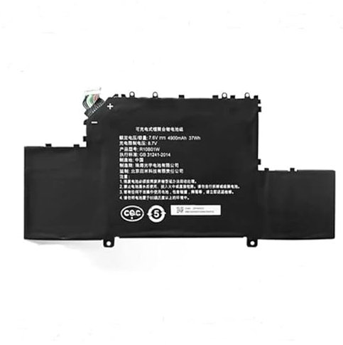 R10B01W 161201-AA Batteria del computer portatile compatibile per Xiaomi ML Air 12.5 pollici 161201-01 Batteria del computer portatile Batteria ricaricabile di ricambio compatibile con PC