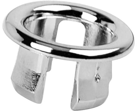 Sink Overflow Ring - Bathroom Overflow Drain Cover,Round Hole Cover For Basin - 22-24mm Double Layer Insert In Hole Round Caps For Home