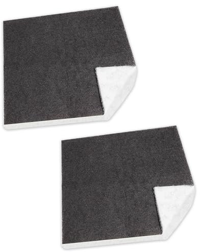 SPARES2GO Carbon + Foam Grease Filter Kit for Bosch Cooker Hood Vent Extractors (4 Filters, Cut to Size, 57cm x 47cm)