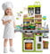 Cucina Giocattolo per Bambini: Fornello con Lavandino ad Acqua, Luce e Suono a Vapore - Gioco di Ruolo da Chef in Miniatura - Regalo per Bambini Bambine Piccoli (Green)