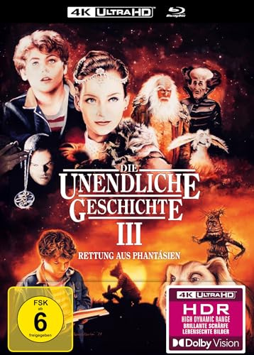 Die unendliche Geschichte III - Rettung aus Phantásien - 2-Disc Limited Collector's Edition Mediabook (4K Ultra HD) (+ Blu-ray)