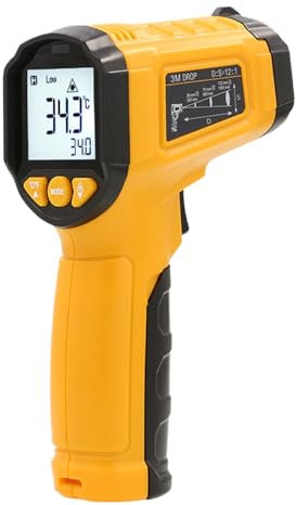Reflimand Infrared Thermometers,Non-Contacts Industrial Thermometers - Gauge with Rapid Response Real-Time Readings for Equipment Monitoring Maintenance Production