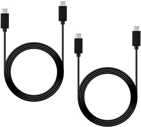 Mcbazel 2 Stück 2M USB-C Controller Ladekabel für PS5, Xbox Series X/S & Switch, Lade- und Datenkabel Ladekabel für Android Smartphones, Langlebiges PVC-Material